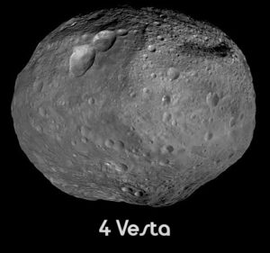 4 Vesta Asteroids