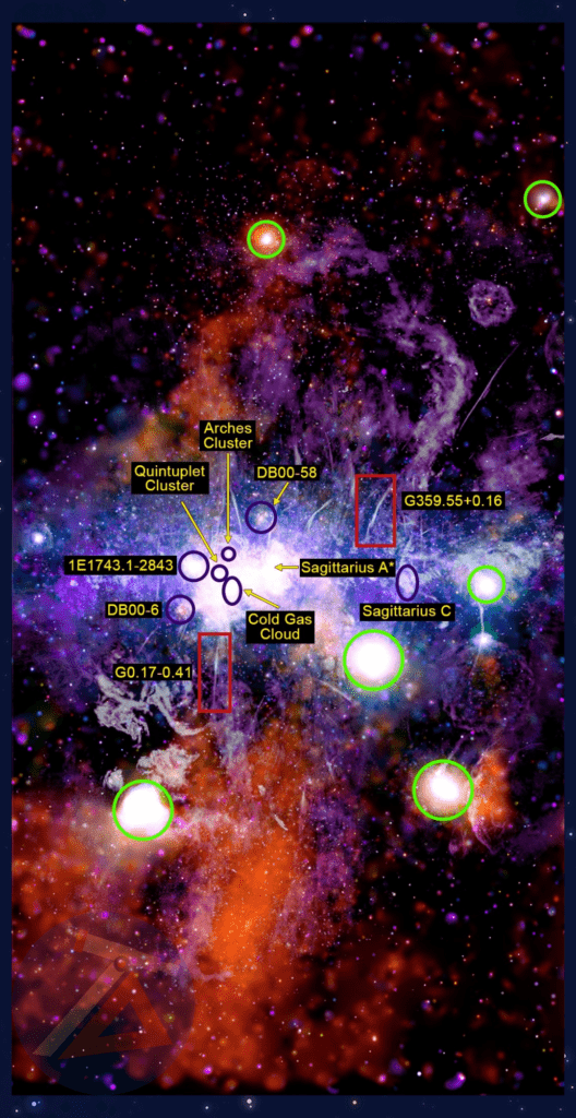 New Image Shows Milky Way’s Violent Center