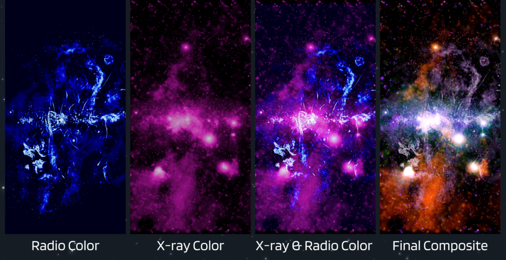 New Image Shows Milky Way’s Violent Center