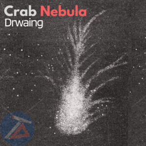 crab nebula drawing