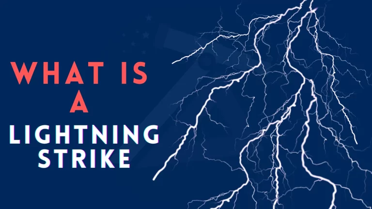What is a lightning strike? How safe!