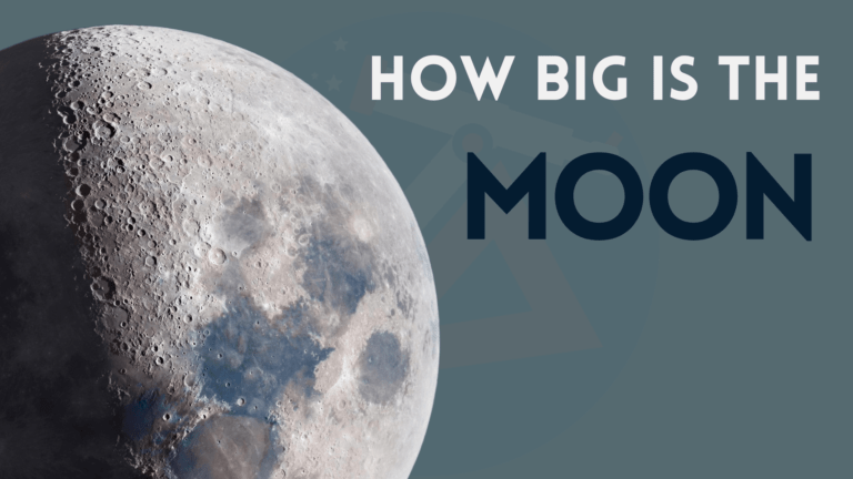 How big is the moon?