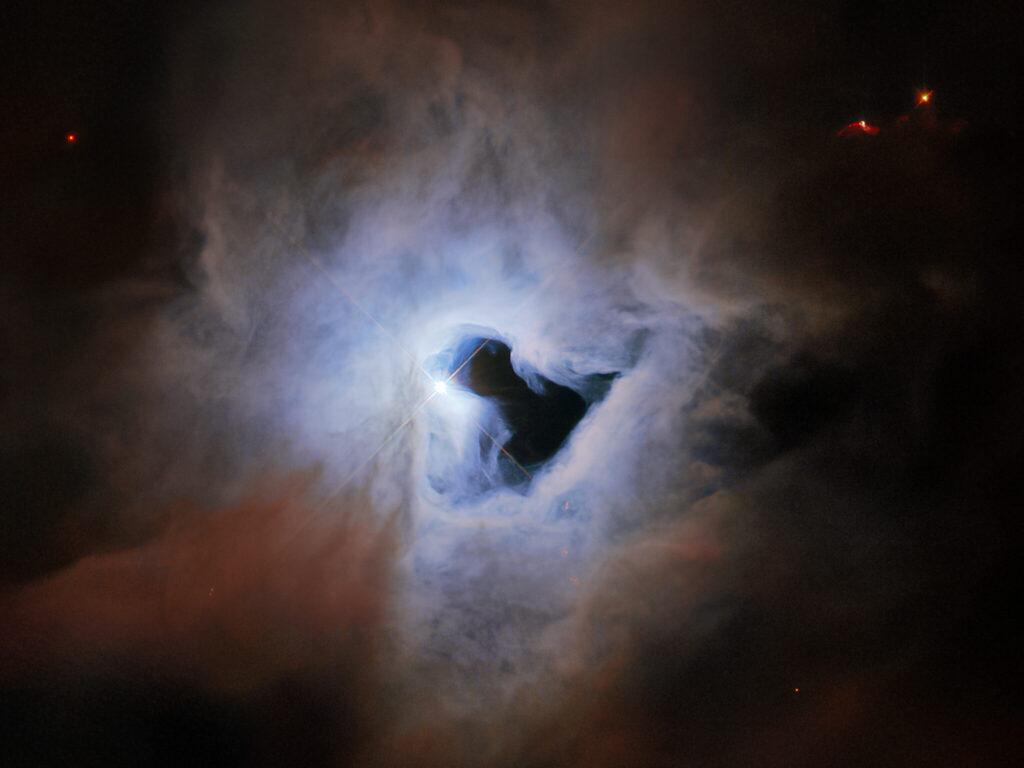 Hubble snapped picture of spooky ‘Cosmic Keyhole’.